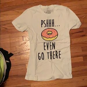 Donut pun tee shirt